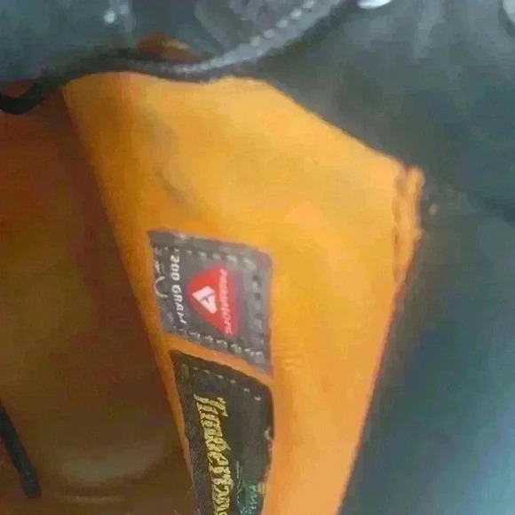 TIMBERLAND WOMEN'S 6-INCH PREMIUM WATERPROOF  LEATHER BOOTIES BLACK size 8 - Picture 9 of 9